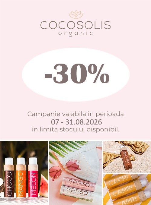 Cocosolis 30% Reducere August 