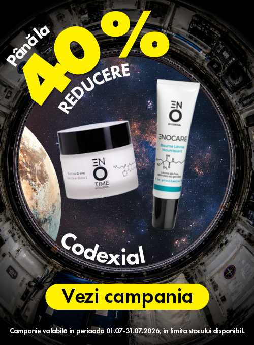 Codexial Pana la 40% Reducere Zorii Reducerilor EXCLUSIV ONLINE