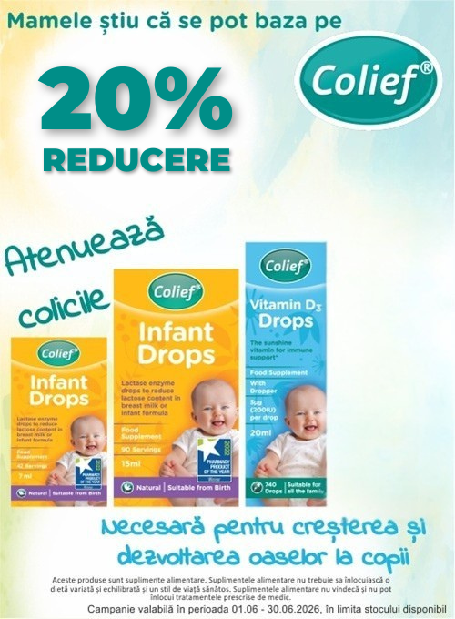 Colief 20% Reducere Iunie