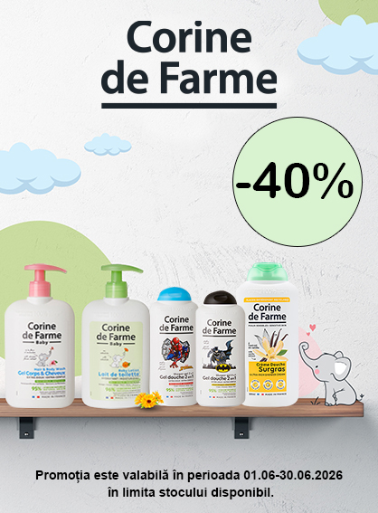 Corine De Farme 40% Voucher in cos Iunie