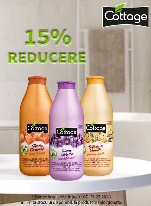 Cottage 15% Reducere Iulie