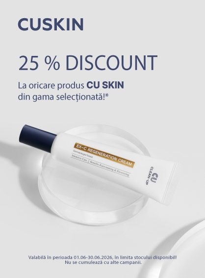 CU Skin 25% Reducere Iunie