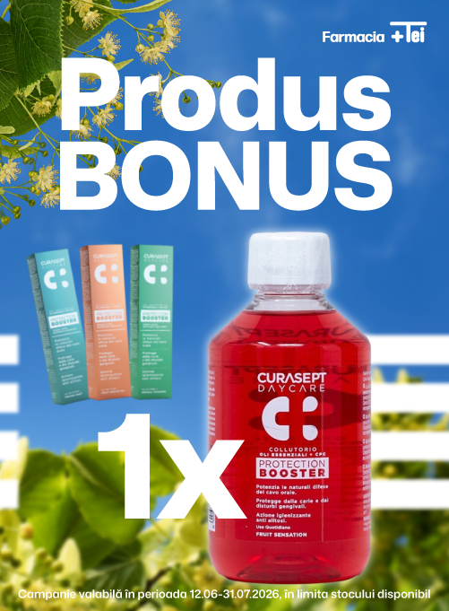 Curasept Produs Bonus Iunie-Iulie