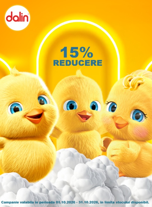 Dalin 15% Reducere Octombrie
