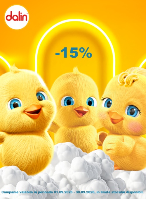 Dalin 15% Reducere Septembrie