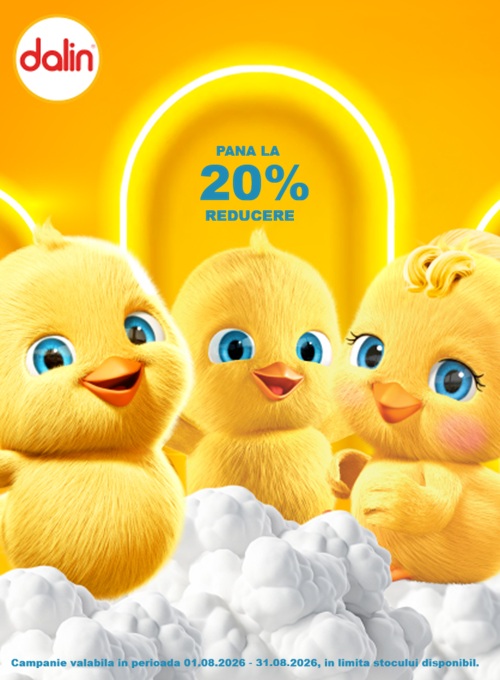 Dalin Pana la 20% Reducere August