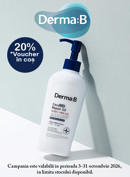 DERMA:B 20% Voucher in cos Octombrie