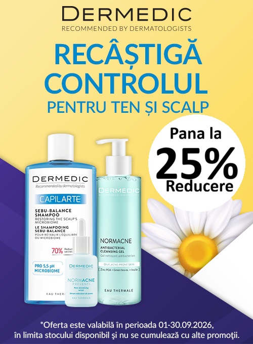 Dermedic Pana la 25% Reducere Septembrie
