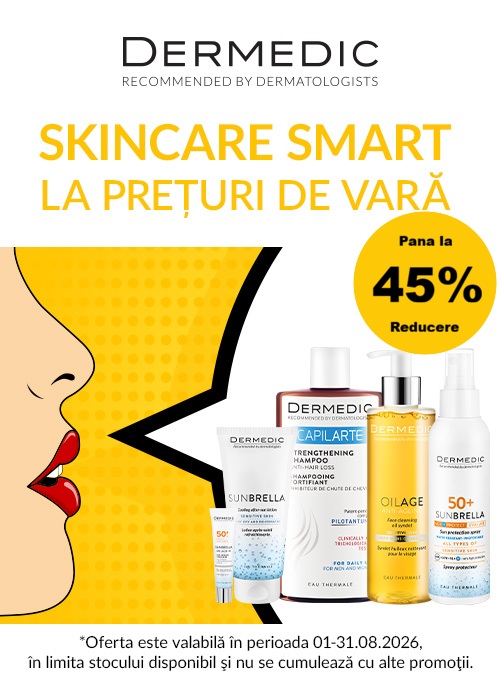Dermedic Pana la 45% Redcere August