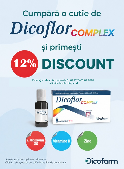 Dicoflor 12% Reducere Septembrie