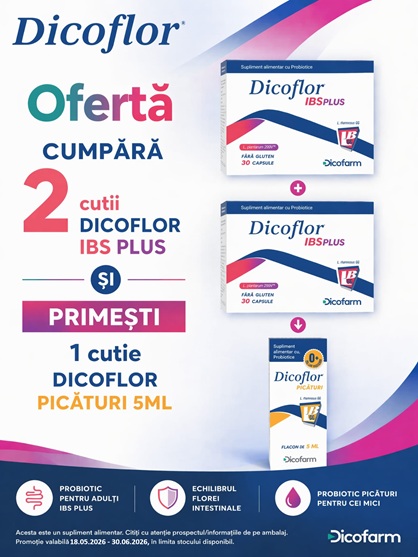 Dicoflor Produs Bonus Mai-Iunie