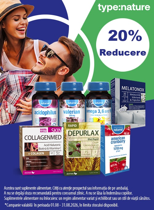 Dietmed si Naturmil 20% Reducere August