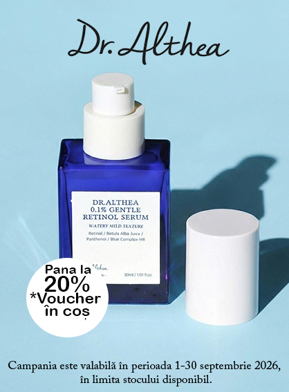 Dr. Althea Pana la 20% Voucher in cos Septembrie