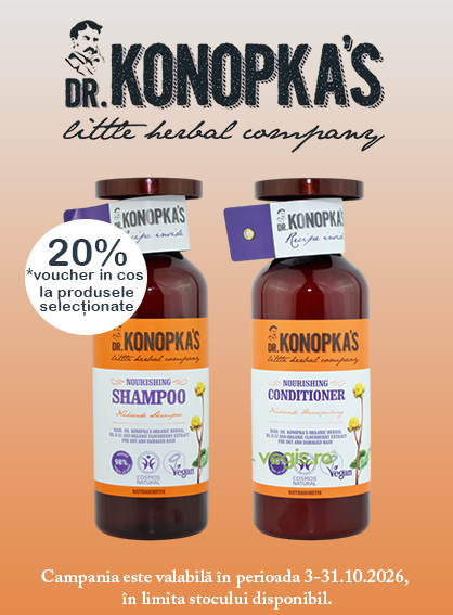 DR. KONOPKA'S 20% Voucher in cos Octombrie