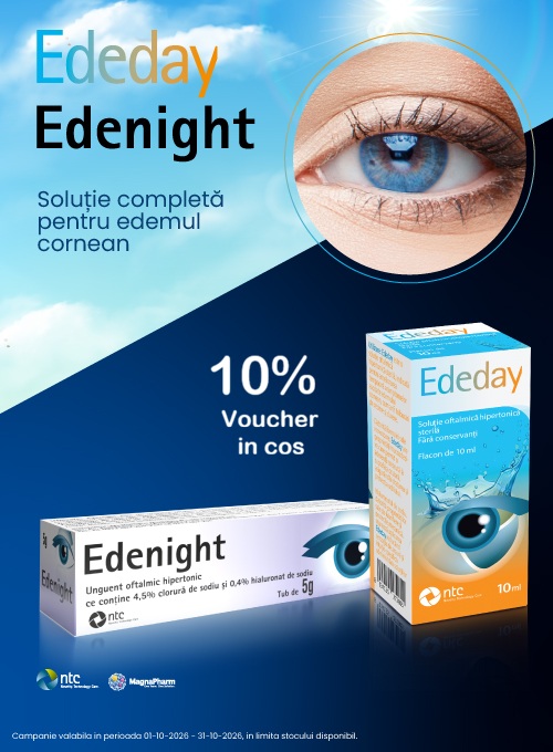 Ededay-Edenight 10% Voucher in cos Octombrie
