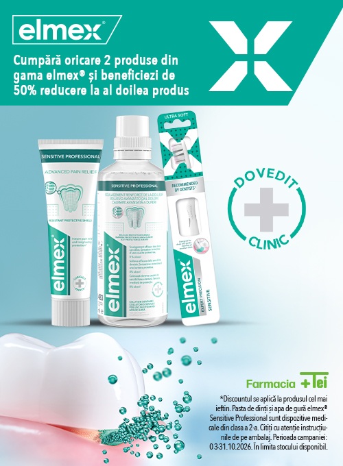 Elmex 1+50% Reducere la al 2-lea Octombrie
