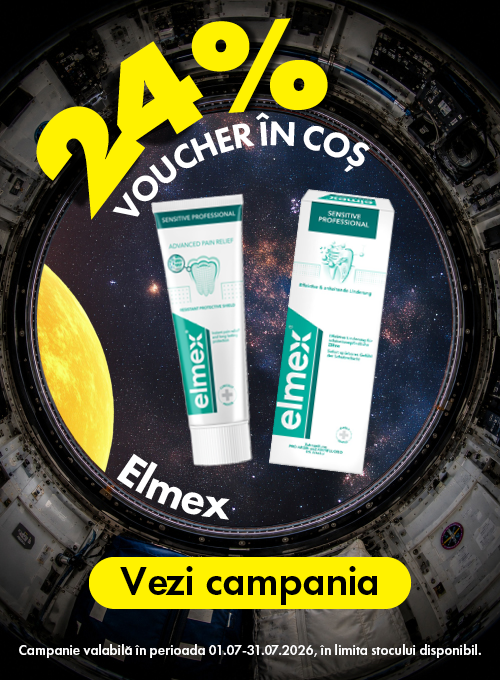 Elmex 24% Voucher in cos Zorii Reducerilor