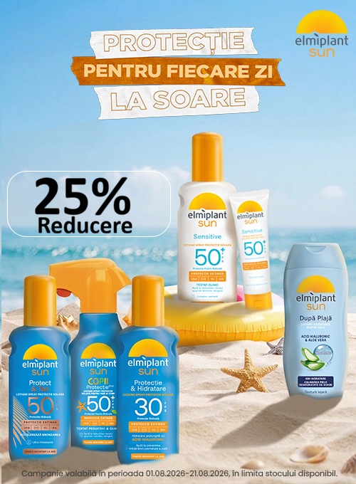 Elmiplant Sun Care 25% Reducere August