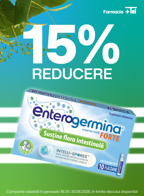 Enterogermina 15% Reducere Mai-Iunie