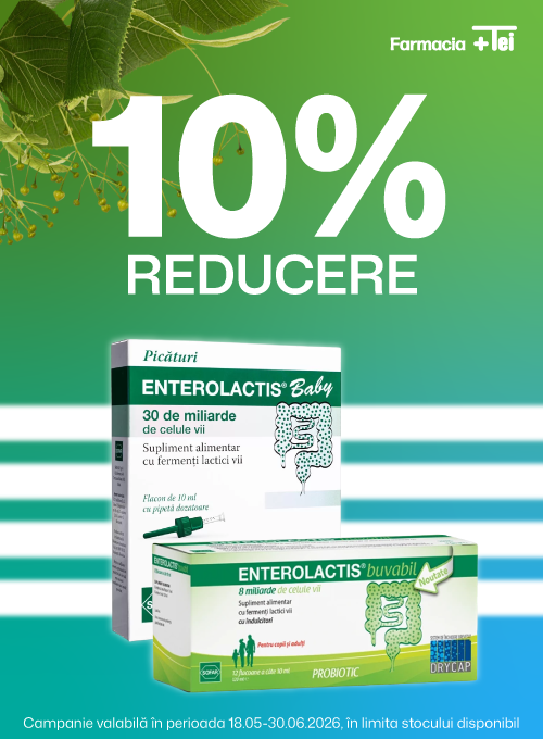 Enterolactis 10% Reducere Mai-Iunie