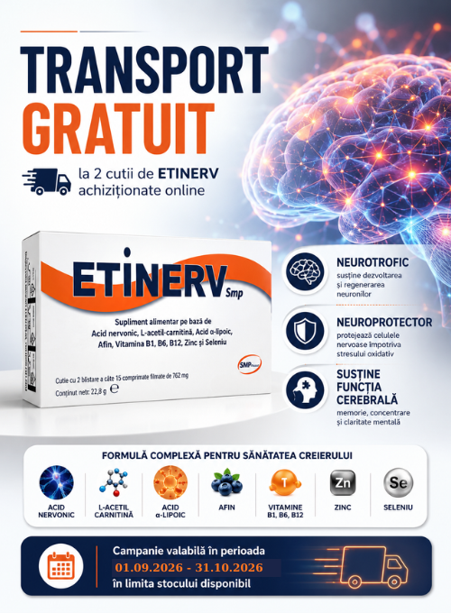Etinerv Transport Gratuit Septembrie-Octombrie