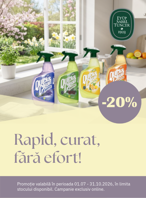 Eyup Quick & Clean 20% Reducere Iulie-Octombrie