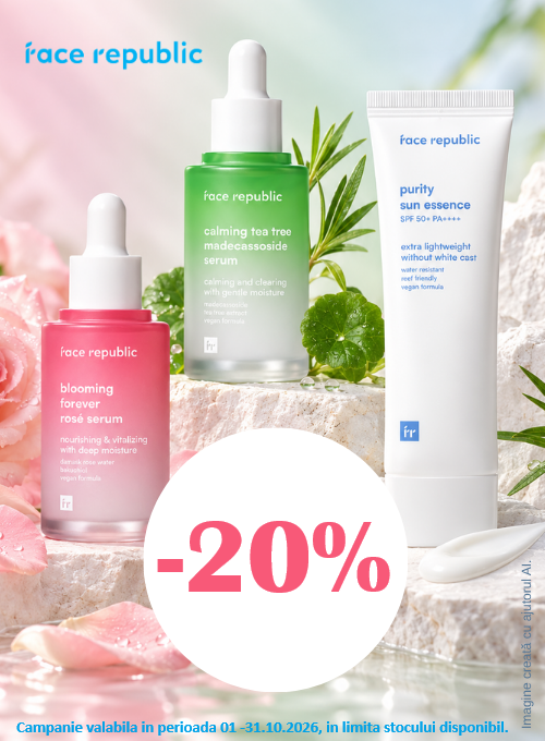 Face Republic 20% Reducere Octombrie