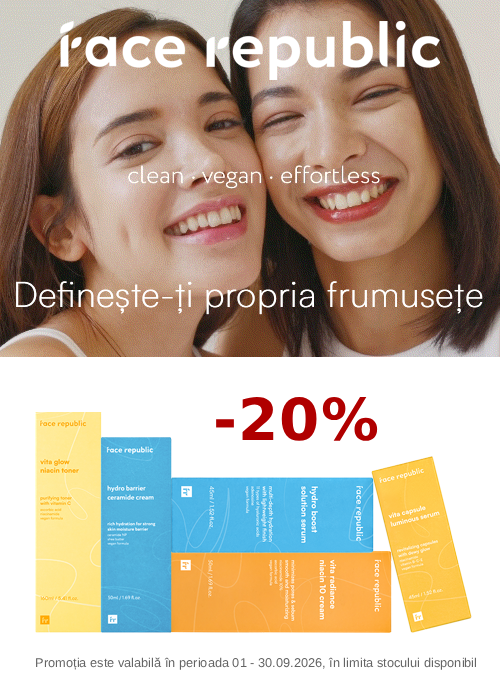 Face Republic 20% Reducere Septembrie