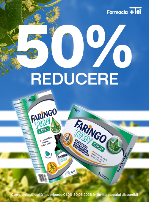 Faringo 50% Reducere Iunie