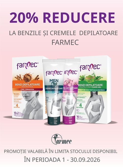 Farmec 20% Reducere Septembrie