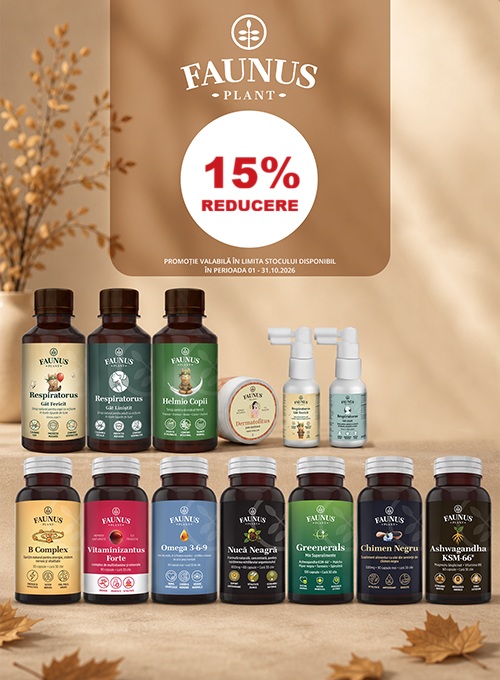 Faunus Plant 15% Reducere Octombrie