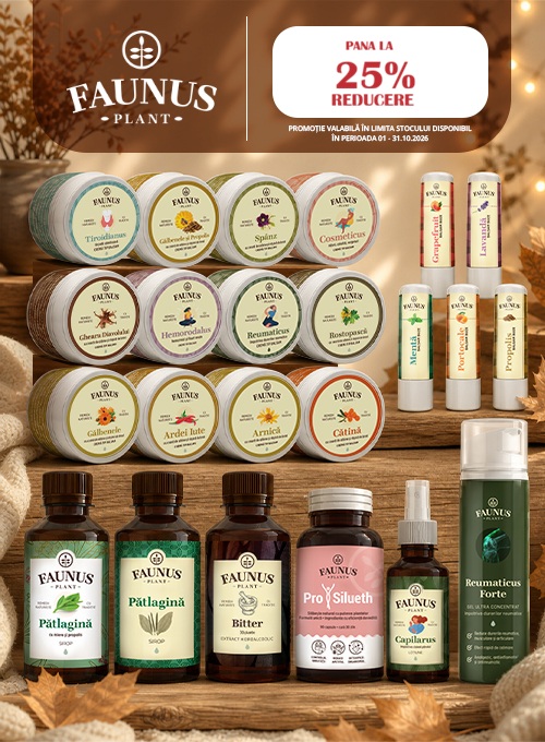 Faunus Plant Pana la 25% Reducere Octombrie