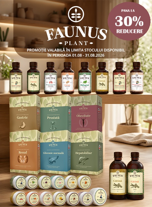 Faunus Plant Pana la 30% Reducere August
