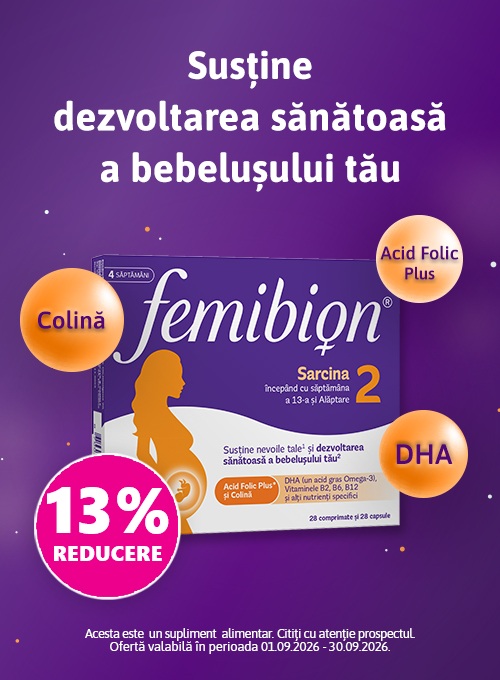 Femibion 13% Reducere Septembrie