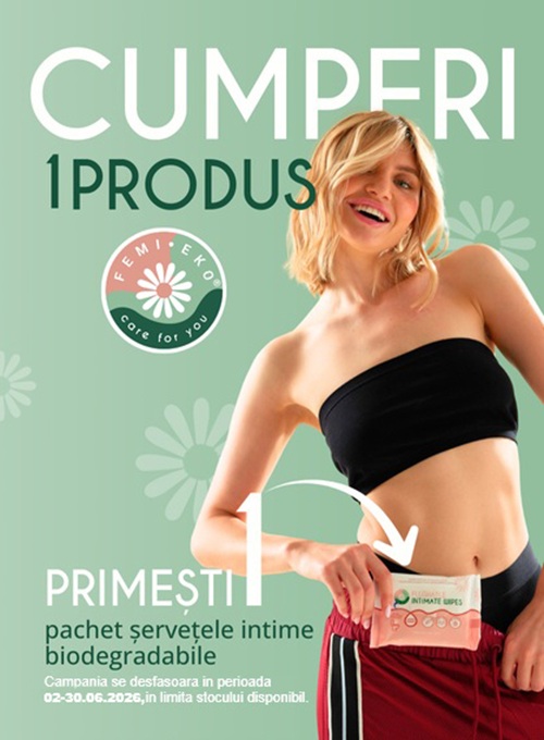 Femieko Produs Bonus Servetele Iunie