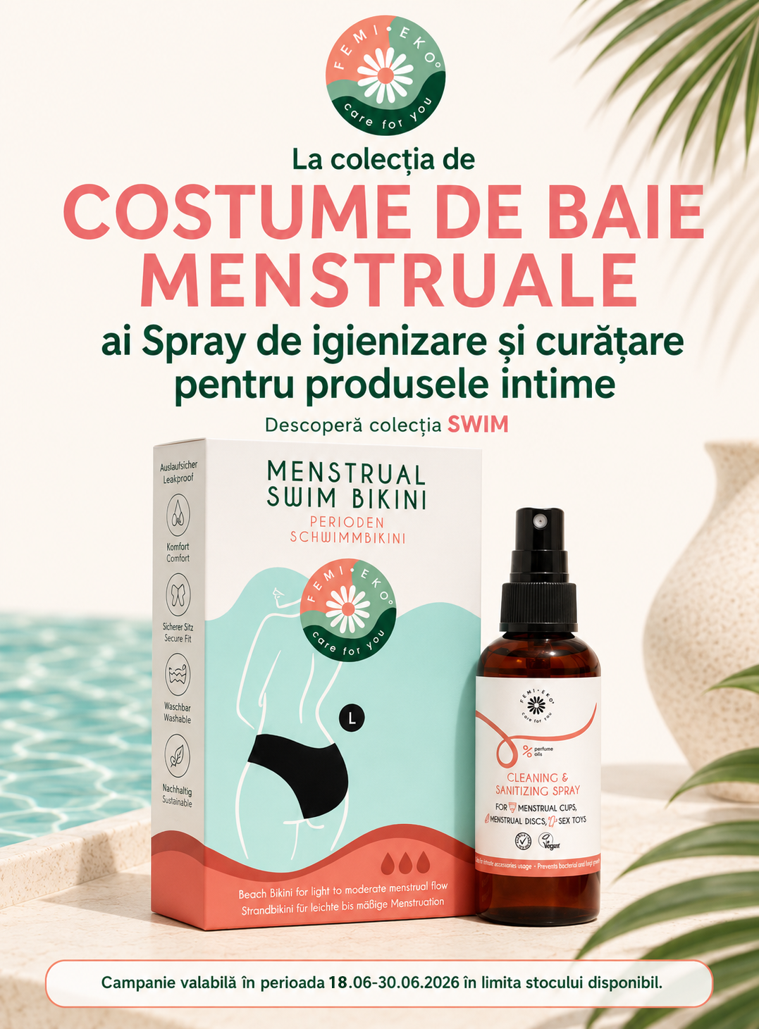 Femieko Produs Bonus Spray Iunie