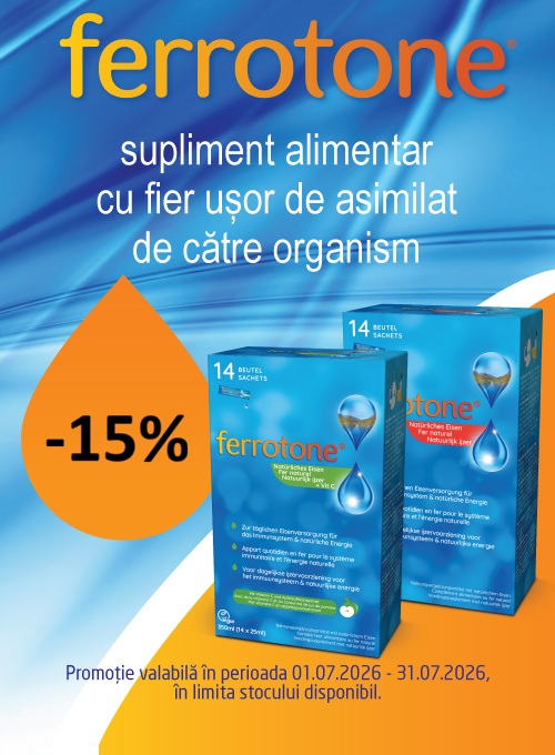 Ferrotone 15% Reducere Iulie