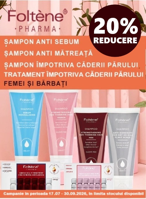 Foltene 20% Reducere Iulie-Septembrie