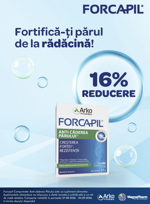 Forcapil 16% Reducere August-Septembrie