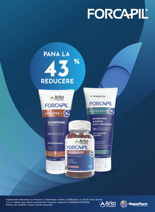 Forcapil Pana la 43% Reducere August-Septembrie