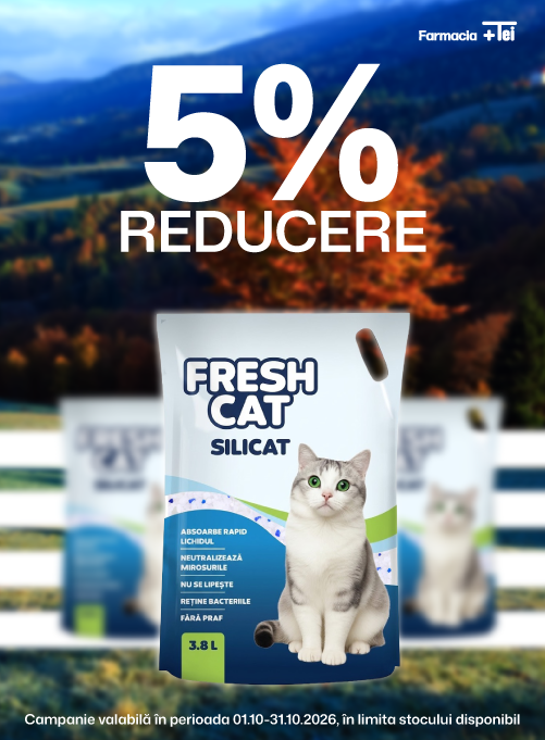 Fresh Cat 5% Reducere Octombrie