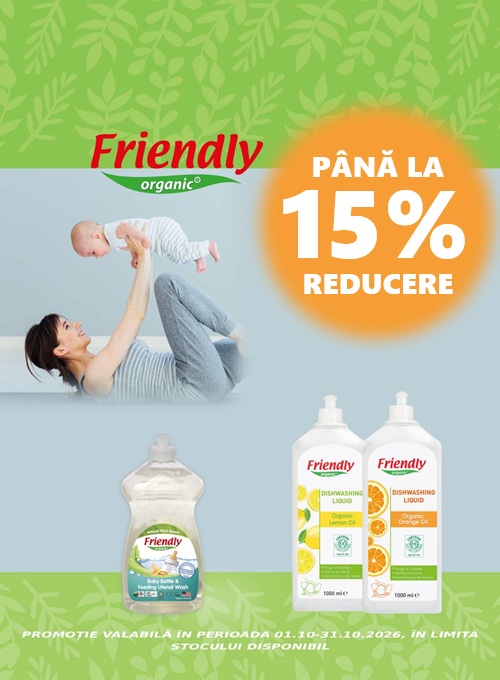 Friendly Pana la 15% Reducere Octombrie