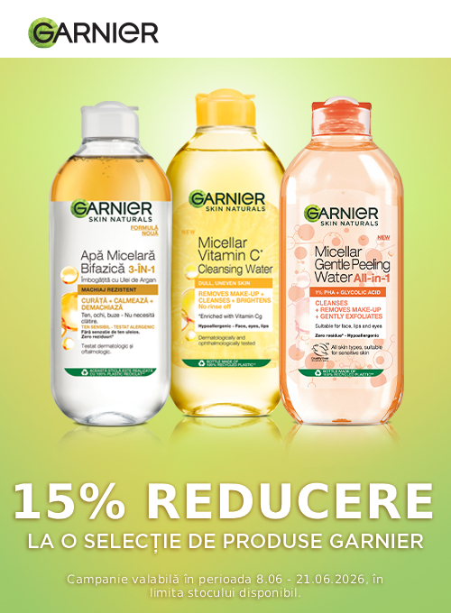Garnier 15% Reducere Iunie