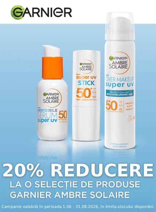 Garnier Ambre Soliare 20% Reducere Iunie-August