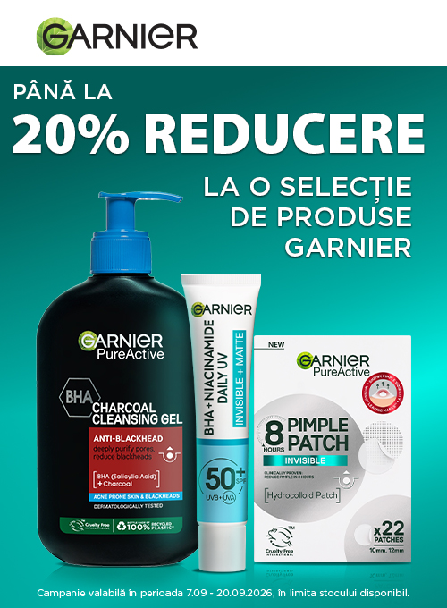 Garnier Pana la 20% Reducere Septembrie