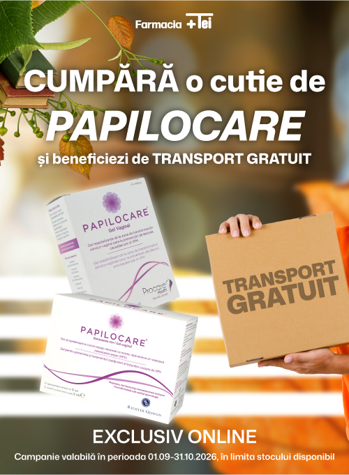 Gedeon Papilocare Transport Gratuit Septembrie-Octombrie