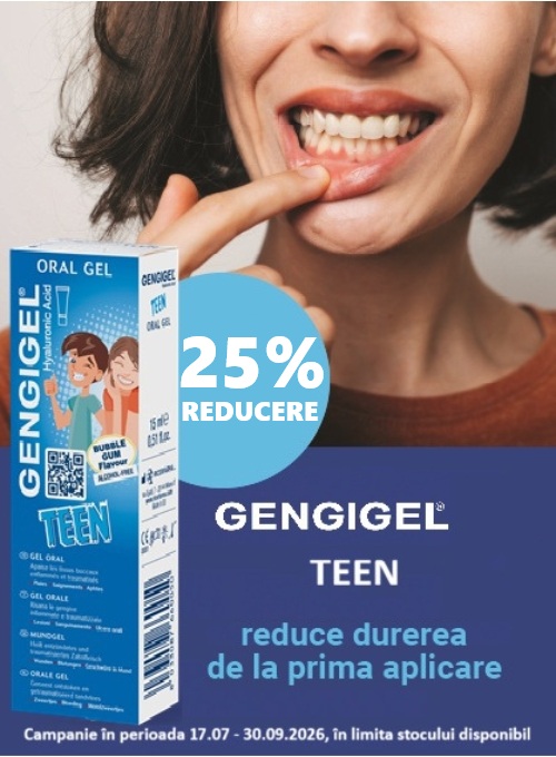Gengigel 25% Reducere Iulie-Septembrie
