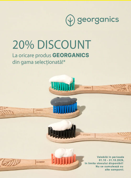 Georganics 20% Reducere Octombrie