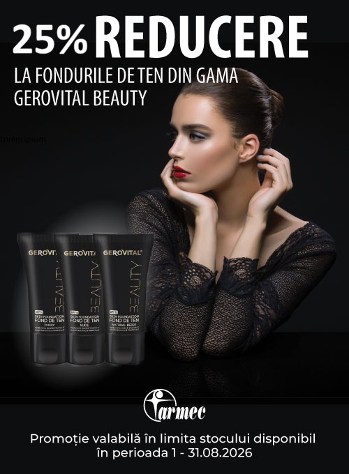 Gerovital Beauty 25% Reducere August
