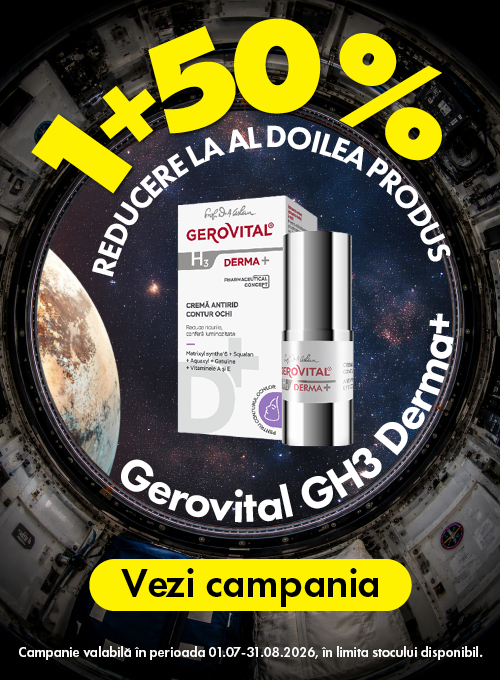 Gerovital GH3 Derma+  1+50% Reducere la al 2-lea Zorii Reducerilor